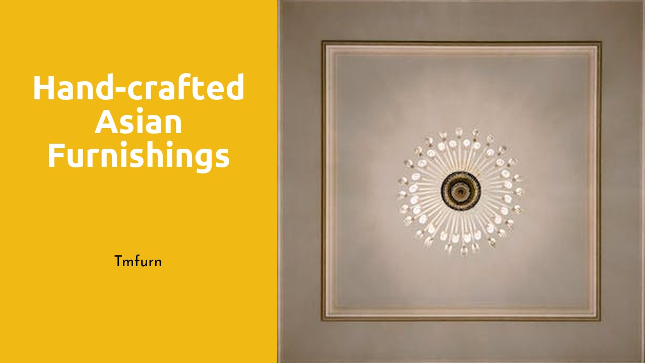 Hand-crafted Asian Furnishings